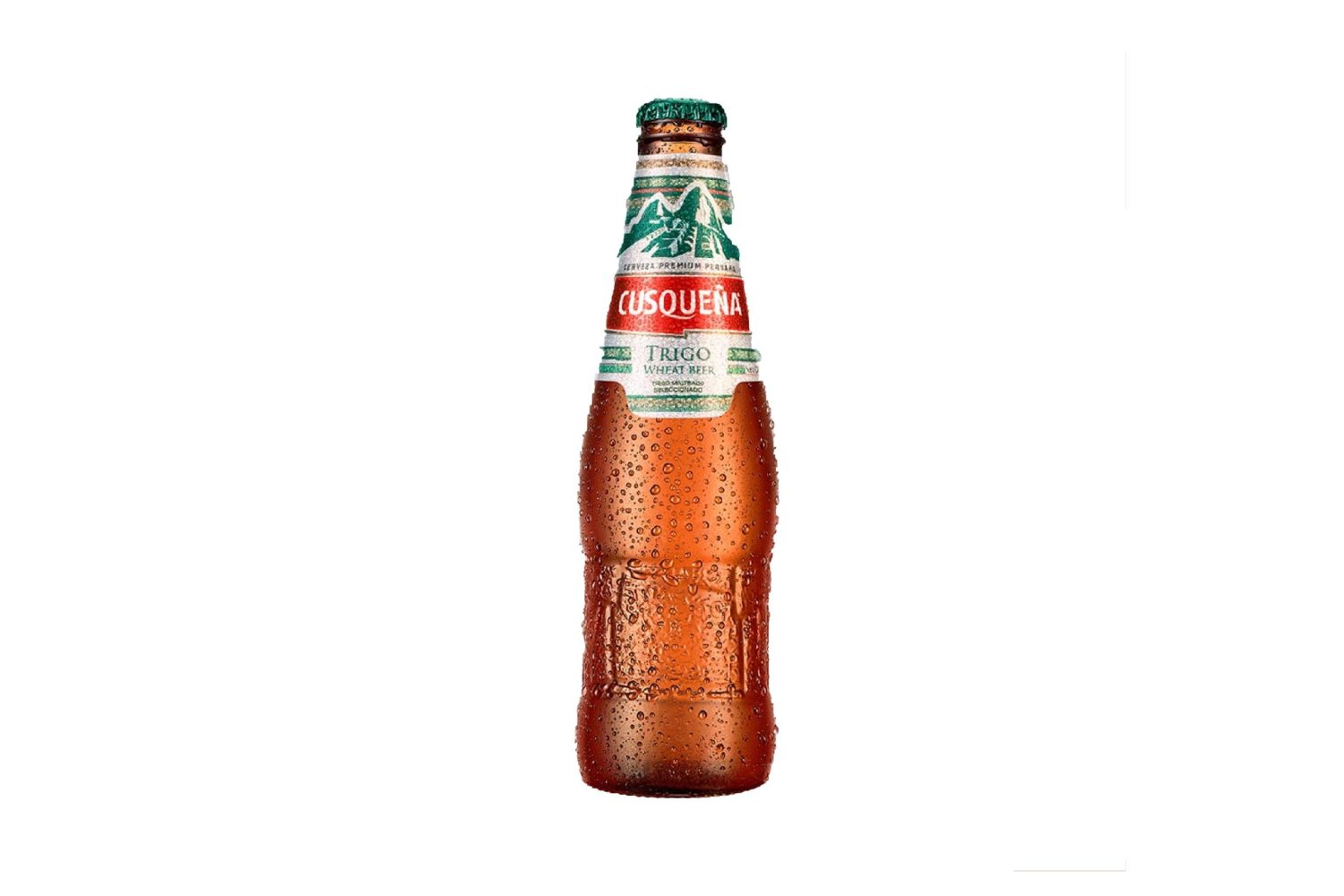 cusqueña de trigo 330 ml Cerveza Cusqueña de trigo 330 ml, refrescante y suave, ideal para disfrutar en cualquier ocasión.